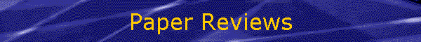 Paper Reviews